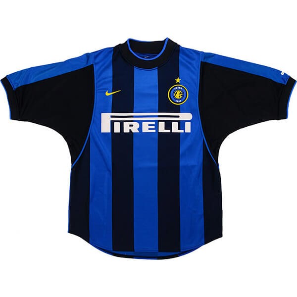 Thailandia Maglia Inter Milan 1ª Retro 2000 2001 Blu